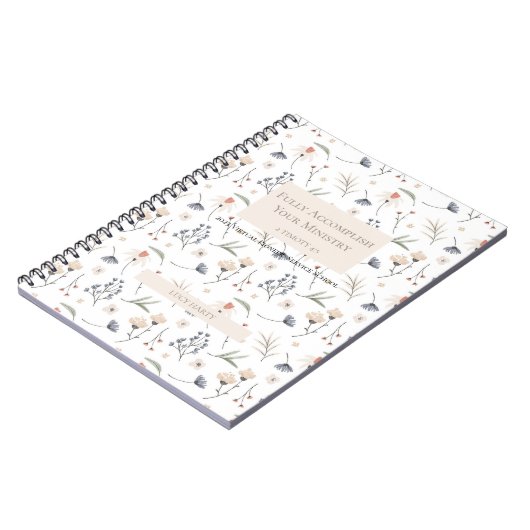 2023年パーソナライズされたJWパイオニア姉妹への贈り物 ノートブック (左側)