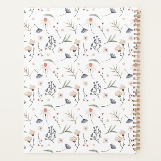 2023年パーソナライズされたJWパイオニア姉妹への贈り物 プランナー手帳 (裏面)