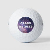 2023年パープル文字大学のクラス ゴルフボール (正面)