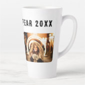 2023年フォトコラージュハッピーニューイヤー カフェラテマグ (右)