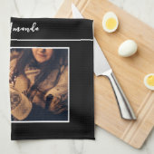 2023年フォトコラージュハッピーニューイヤー キッチンタオル (四つ折り)