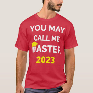 2023年マスターIと呼んでくれ Tシャツ