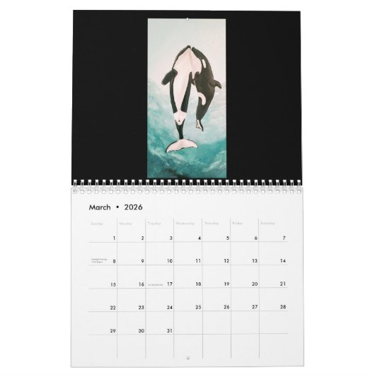 2023年マヌエラ・デイビスのアートワーク カレンダー (3月 2026)