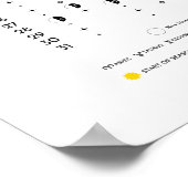 2023年ムーンコalendar 十二星座カレンダーPT ポスター (角)