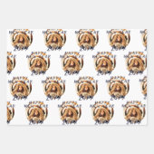 2023年モダンシンプルの新年の写真 ラッピングペーパーシート (正面)