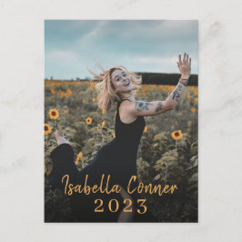 2023年モダン写真卒業クラス発表 案内ポストカード