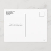 2023年モダン初めのお気に入りのカレンダーカスタムロゴ シーズンポストカード (裏面)