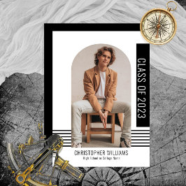 2023年モダン卒業ブラックのミニマル級 招待状