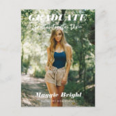 2023年モダン卒業発表 ポストカード (正面)