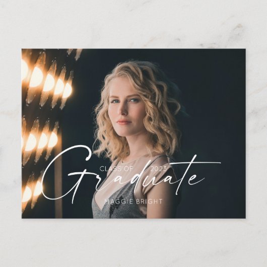 2023年モダン卒業発表 ポストカード (正面)