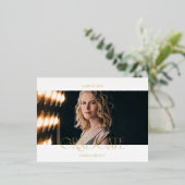 2023年モダン卒業発表 箔シーズンポストカード (立ち正面)