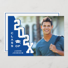 2023年モダン卒業PHOTO卒業会のクラス 招待状