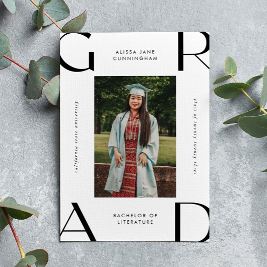 2023年モダン大学卒業 案内ポストカード