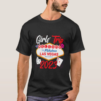2023年ラスベガス女子旅 - ラスベガスでパーティ - ラスベガス女子 Tシャツ