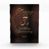 2023年レザー結婚のハッピー三周年 フォトブロック (正面)