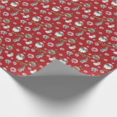 2023年中国のうさぎの年柄 ラッピングペーパー (角)