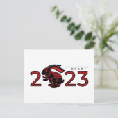 2023年中国ののうさぎ ポストカード (スタンド正面)