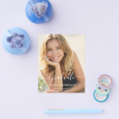 2023年写真卒業の予算クラス チラシ (シングル)