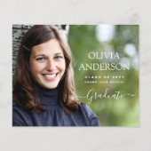 2023年写真卒業の予算クラス チラシ (正面)