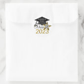 2023年卒パーソナライズされた業印章 ラウンドシール (バッグ)