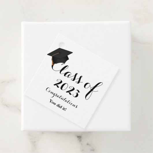 2023年卒業おめでとうのメッセージカード フェイバータグ (インサイチュ)