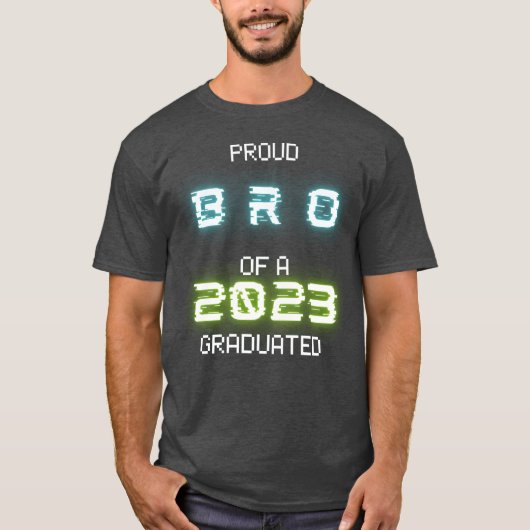 2023年卒業お兄さん 卒業式・卒園式 Tシャツ (正面)