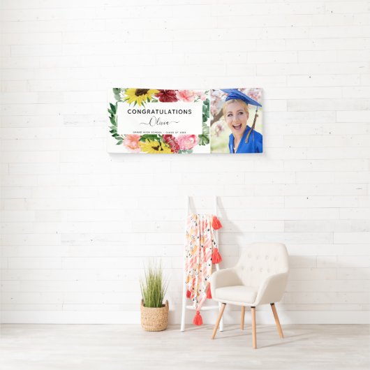 2023年卒業ひまわり高等専門学校 横断幕 (インサイチュ)