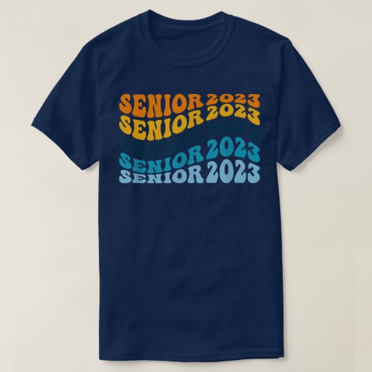 2023年卒業クラスの最後の初日 Tシャツ (デザイン正面)