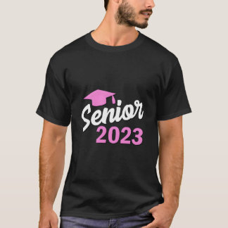 2023年卒業タッセル シニア クラスオブ23 Tシャツ