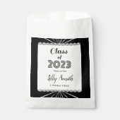 2023年卒業バーストブラック&ホワイトクラス フェイバーバッグ (正面)