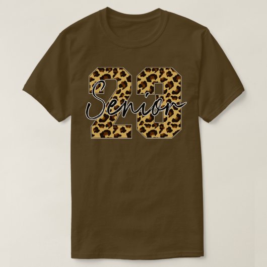 2023年卒業ヒョウの上級クラス Tシャツ (デザイン正面)