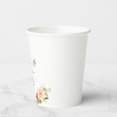 2023年卒業フローラ会の卒業クラス 紙コップ (左)