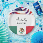2023年卒業メキシコ系アメリカ人クラス ペーパープレート (パーティー)