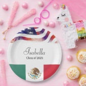 2023年卒業メキシコ系アメリカ人クラス ペーパープレート (パーティー)