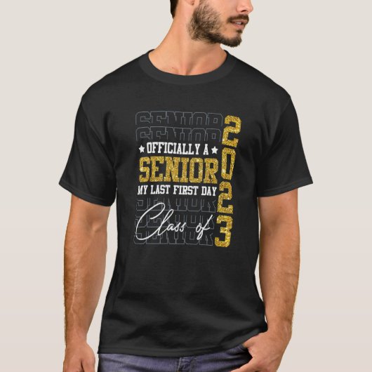 2023年卒業式または学校の最後の初日 Tシャツ (正面)