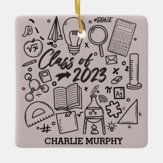 2023年卒業理数科卒業 セラミックオーナメント