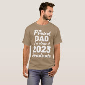 2023年卒業生の自慢のパパ ファミリー Tシャツ (正面フル)