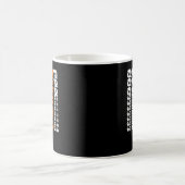 2023年卒業生バスケットボール選抜のクラス コーヒーマグカップ (中央)