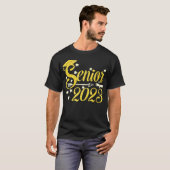 2023年卒業生 シニアクラス 卒業 卒業式 友達 Tシャツ (正面フル)