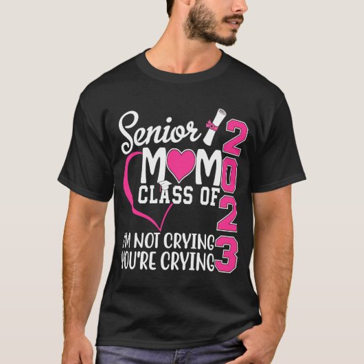 2023年卒業Mの女性シニアママ誇りを持ったクラス Tシャツ (正面)