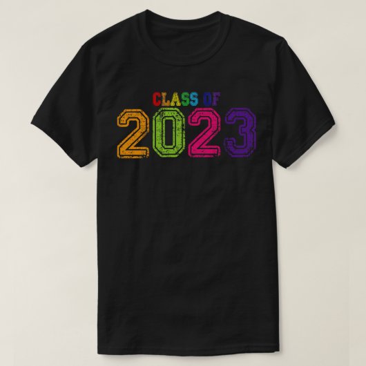 2023年大学レインボークラス Tシャツ (デザイン正面)