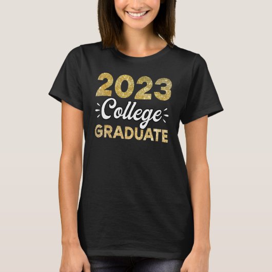 2023年大学大学院卒業生卒業 Tシャツ (正面)