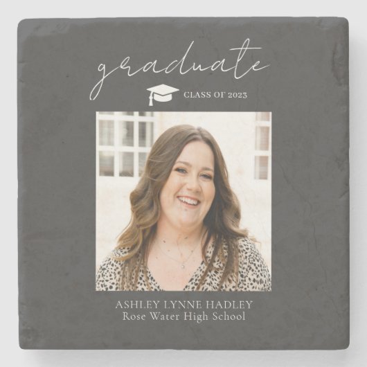 2023年大学院写真 ストーンコースター (正面)