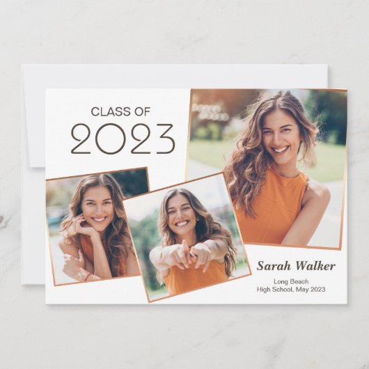 2023年大学院高等学校パーティー発表 案内状 (正面)