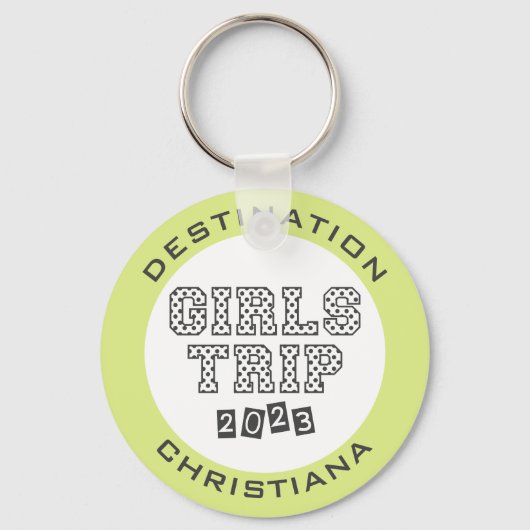 2023年女子旅カスタム キーホルダー (正面)
