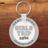2023年女子旅カスタム キーホルダー (正面)