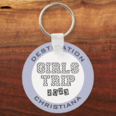2023年女子旅 女子ウィークエンドバケーション オーダーメイド キーホルダー (正面)