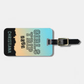 2023年女子旅 女子週末バケーション グラデーション ラゲッジタグ (正面横)