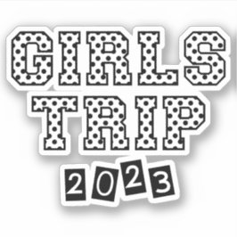 2023年女子旅 女子週末バケーション シール