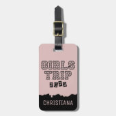2023年女子旅 女子週末バケーション ラゲッジタグ (正面縦)